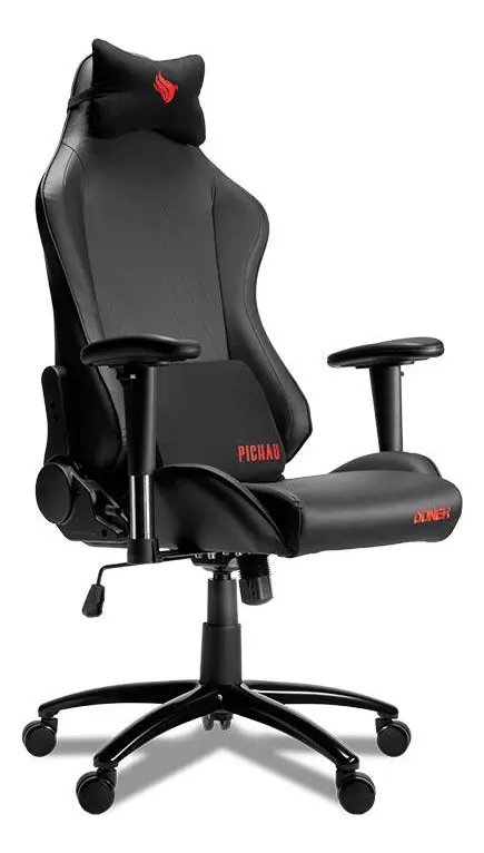 Cadeira Gamer Pichau Donek L, Preto, Pch-dnkl-bl02