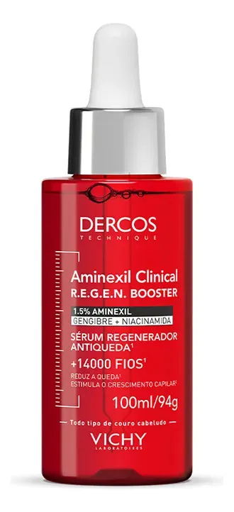 Vichy Dercos Sérum Capilar Antiqueda com Aminexil 1,5% REGEN 100ML​