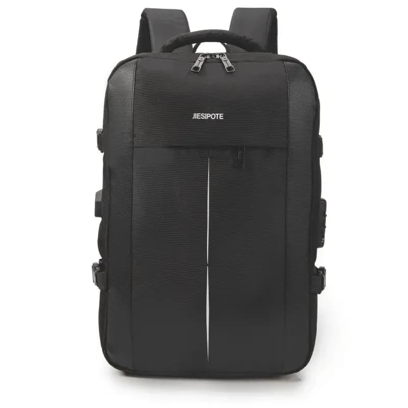 Mochila Expansível para Notebook com Senha e USB