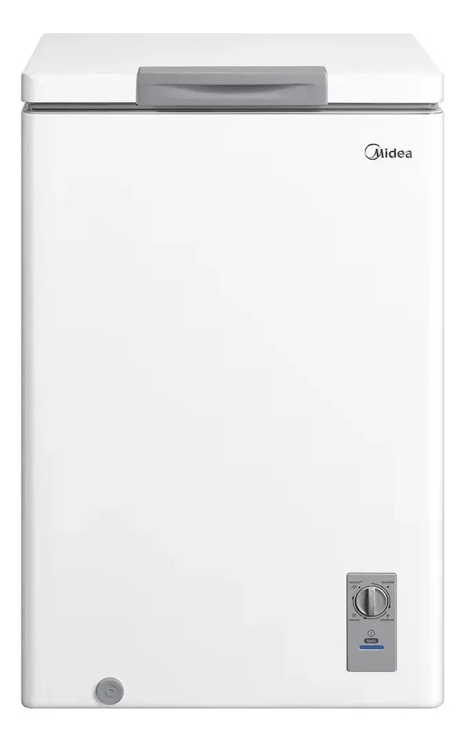 Freezer Horizontal 100l Inverter Bivolt Branco Midea Branco MDRC151FZD013