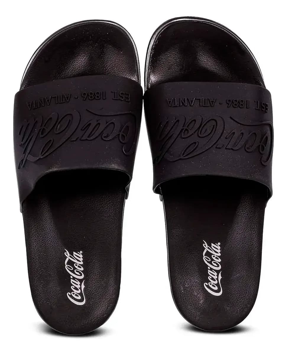 Chinelo Sandália Coca Cola Slide Coke Bold Original
