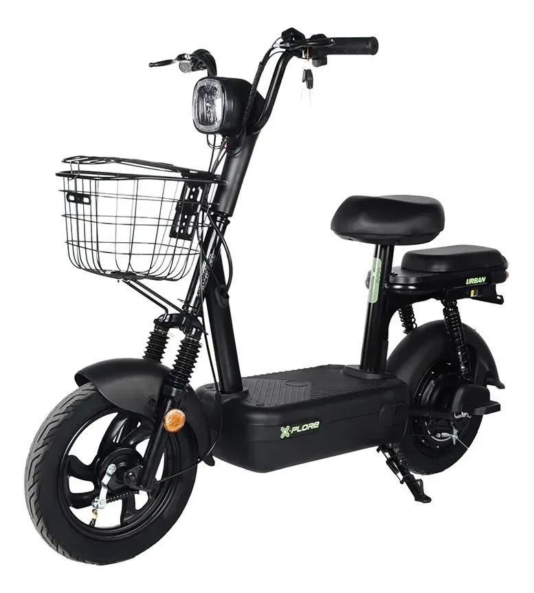 Bicicleta Scooter Elétrica Xplore 48v/ 12ah 500w Sem Cnh Preto