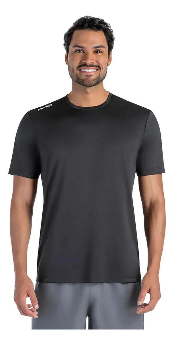 Camiseta Academia Treino Masculina Essential 2.0 Olympikus