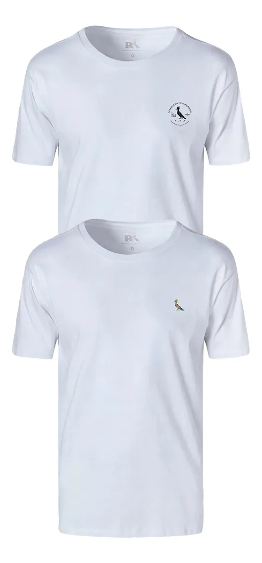 Kit 2 Camisetas Reserva Carimbo E Plantas