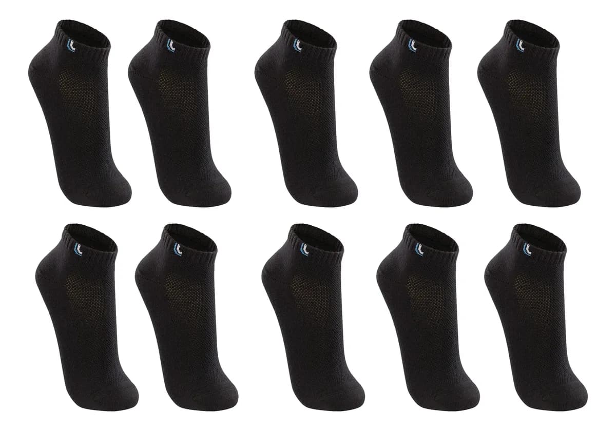 Kit Com 10 Pares De Meia Curta Algodão Adulto Lupo